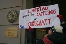 Libertad a los presos políticos de Curuguaty