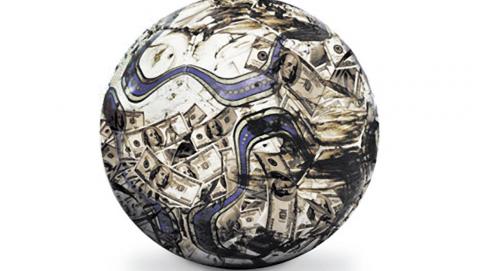 La pelota manchada
