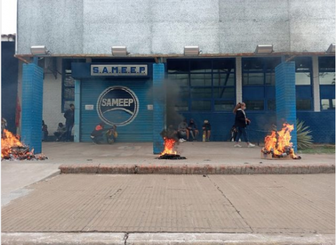 Desde las bases los trabajadores de SAMEEP no detienen la lucha