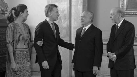 De Macri a Temer Vecinos y cercanos en el proyecto