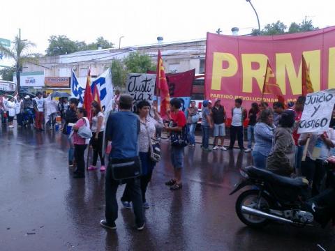Movilización por Ángel Verón