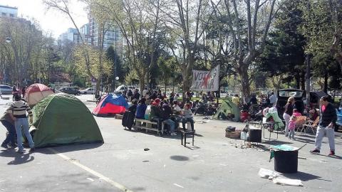 Acampe Mar del Plata