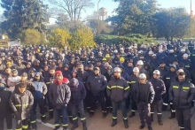 Villa Constitución - Santa Fe - Acindar en lucha por el salario